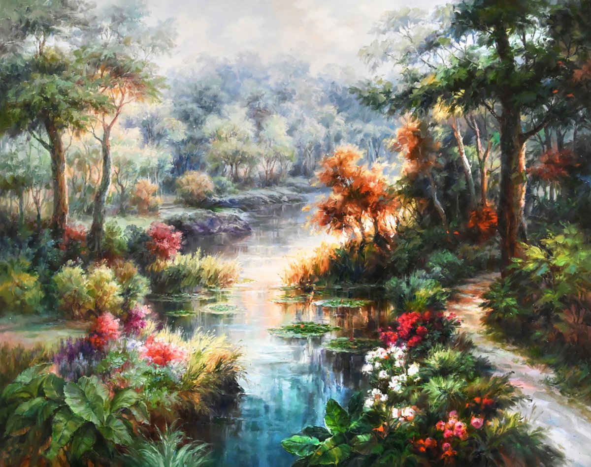 Spring in Paradise by Verno Art Studios