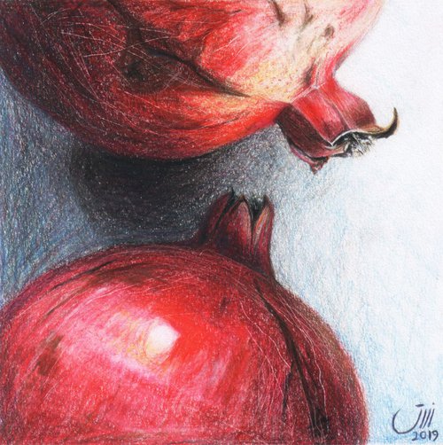 No.133, Pomegranates by sedigheh zoghi