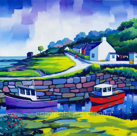 Corrie Arran , limited edition giclee print ( Free postage UK)