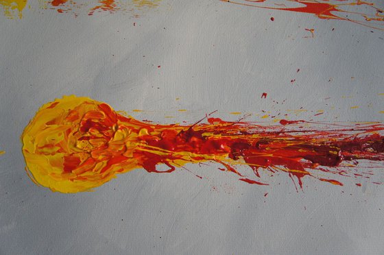 Fireball (Spirits Of Skies 064075) (80 x 80 cm) XL (32 x 32")