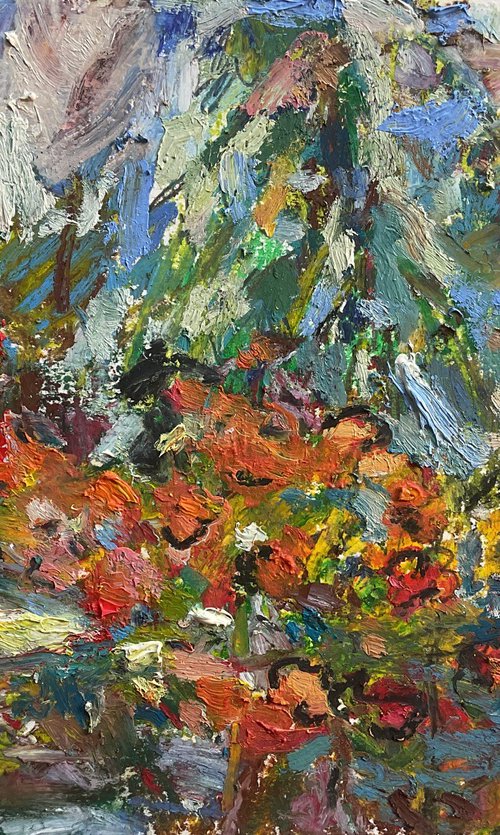 The Red Bush by Lana Verdi
