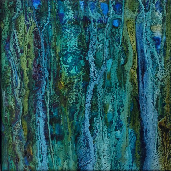 Forest Flow, abstract painting