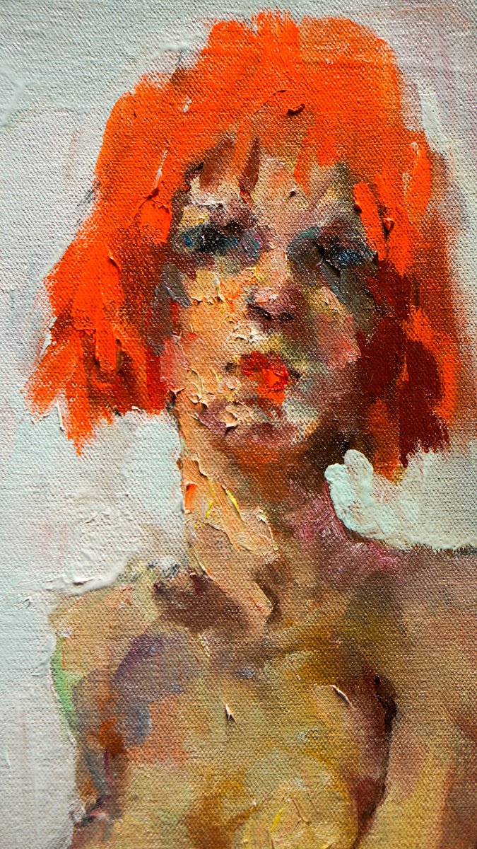 Model 2004 By Pavel Filin, 16 X 20, Artwork For Sale On Artfinder