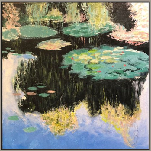 Monets pond by Shabs  Beigh