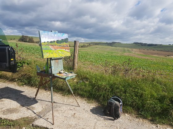 The Rolling Downs in West Sussex