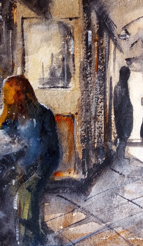Coffee of mirrors in Genoa by Tollo Pozzi