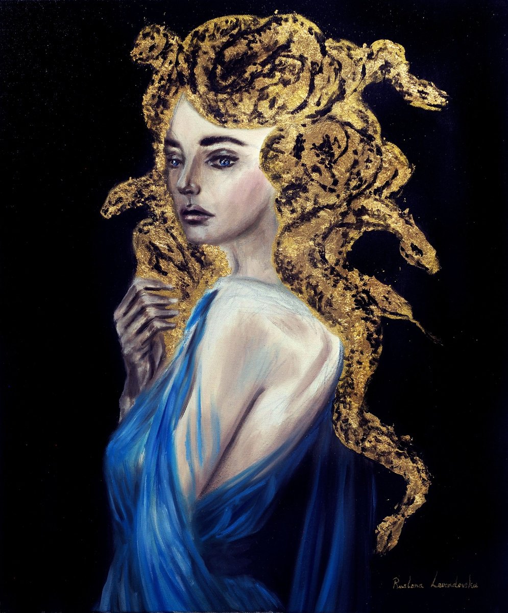 Medusa By Ruslana Levandovska, 20 X 24, Artwork For Sale On Artfinder