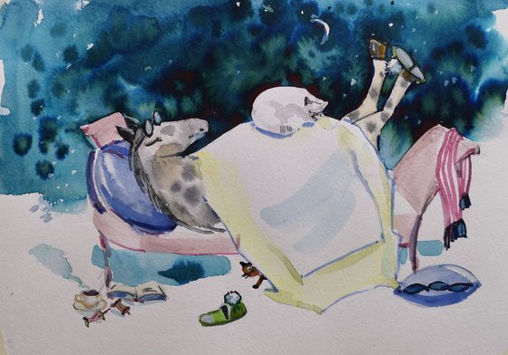 The horse wasn't lying!