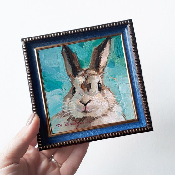 Rabbit portrait