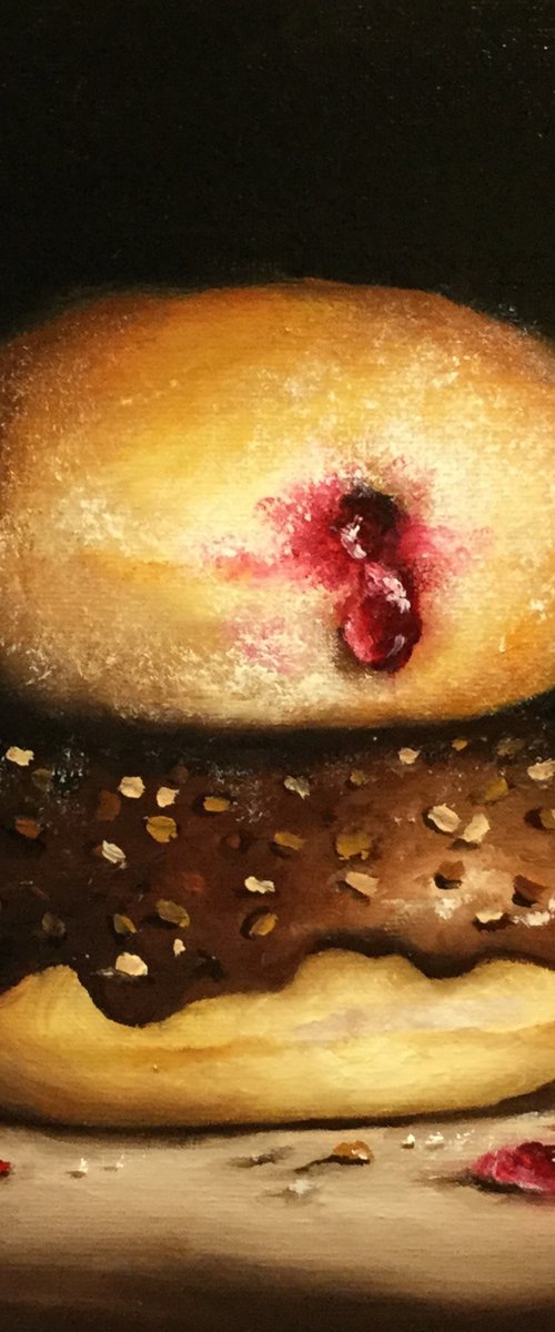 Double Donuts by Jane Palmer Art
