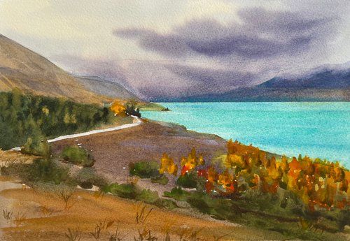 Lake Pukaki by Shelly Du