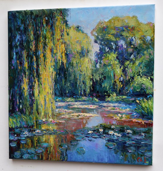 "Water Lily Pond"