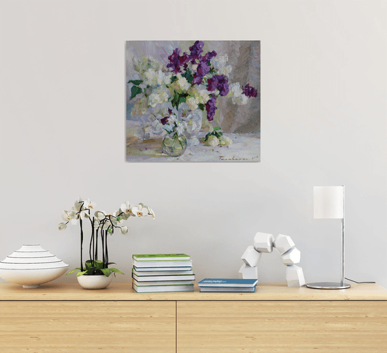 Still life with lilacs