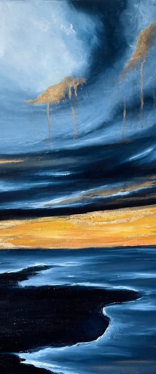 The moment before the storm by Anastasiia Novitskaya