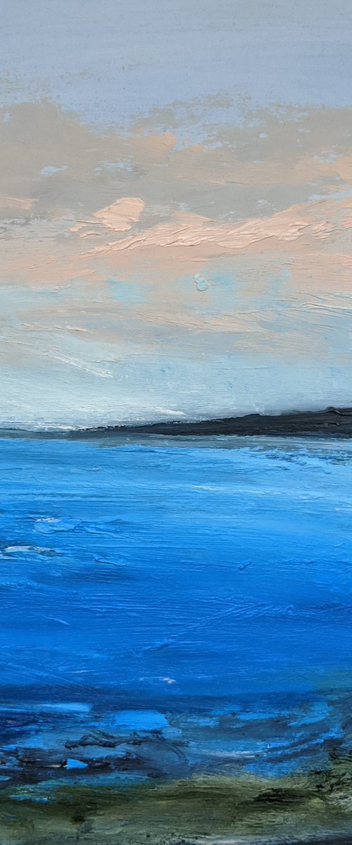 Abstract seascape #16 by Jo Earl