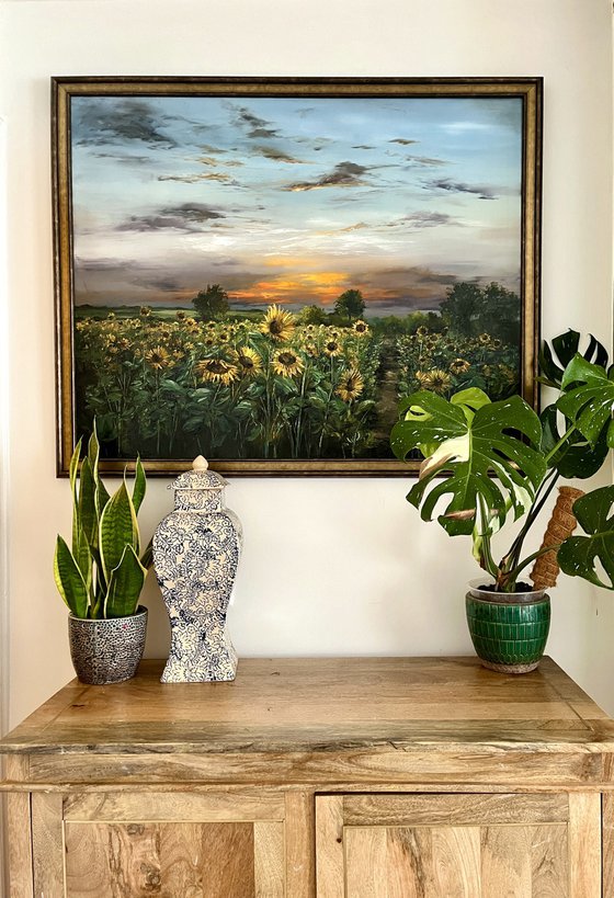 Path to Sunflowers