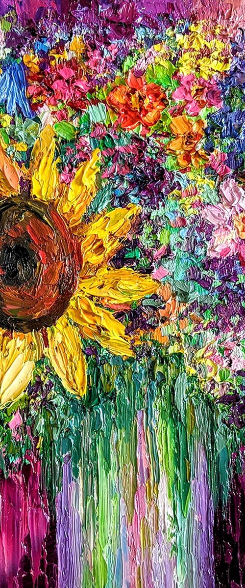 Sunflower soul by Paige Castile