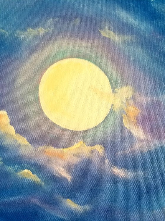 Moonlight Reflection