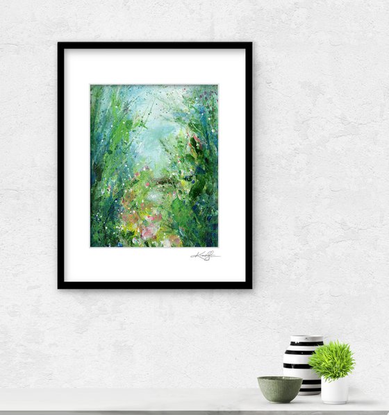 Lost In The Meadow 52 - Floral Abstract Painting by Kathy Morton Stanion