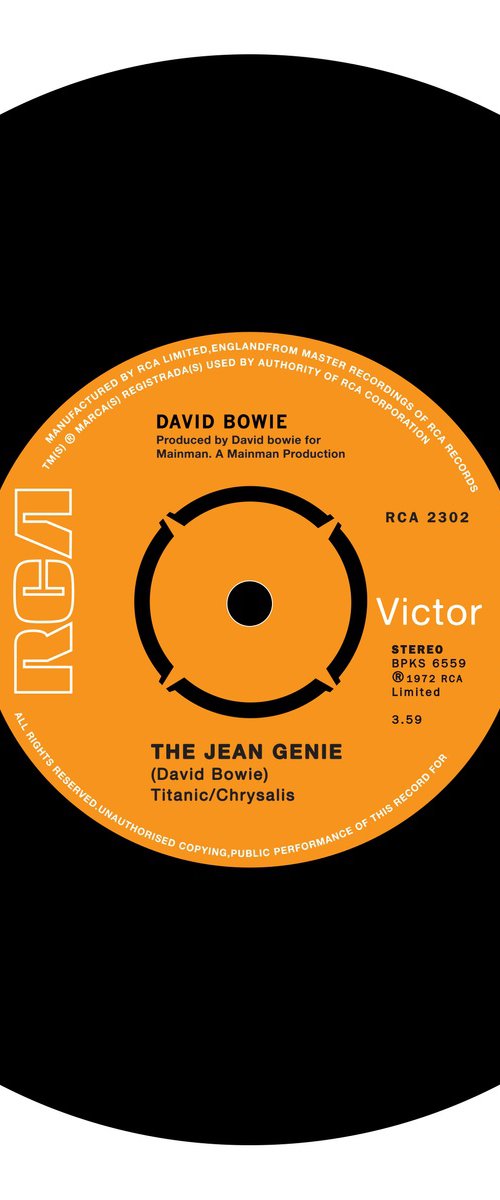 David Bowie The 45 RPM Singles by Vincent McEvoy