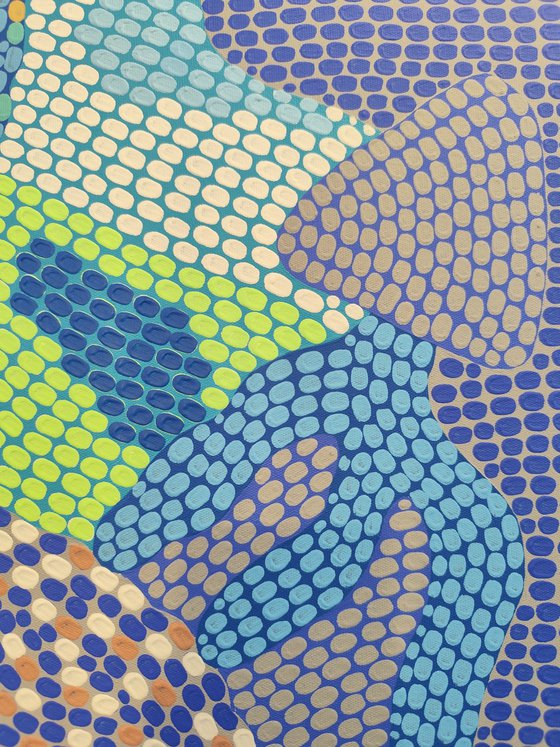 Whale in Mosaic Sea 2