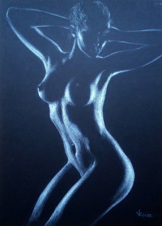 Nude noir #248 (21X29)cm