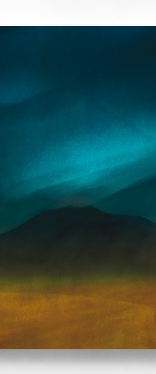 Large Abstract - Mountain Light, The Cuillins, Isle of Skye by Lynne Douglas