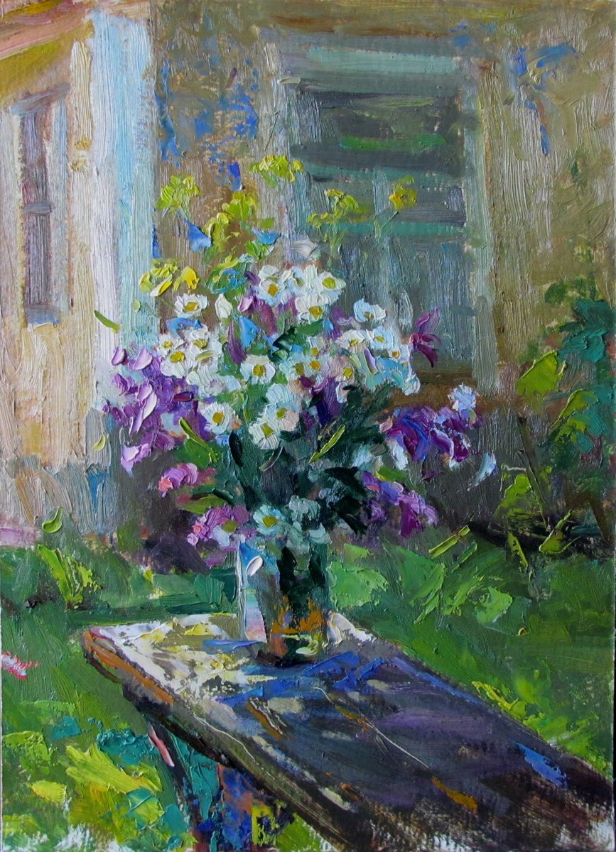 Wildflowers By Viktoriia Pidvarchan, 14 X 20, Artwork For Sale On Artfinder