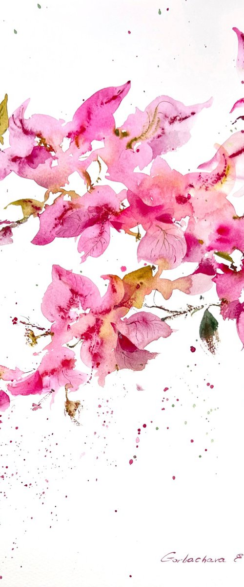 Bougainvillea Dream #2 by Eugenia Gorbacheva