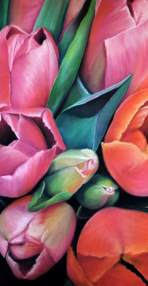 From Pink to Red by Oxana Babkina
