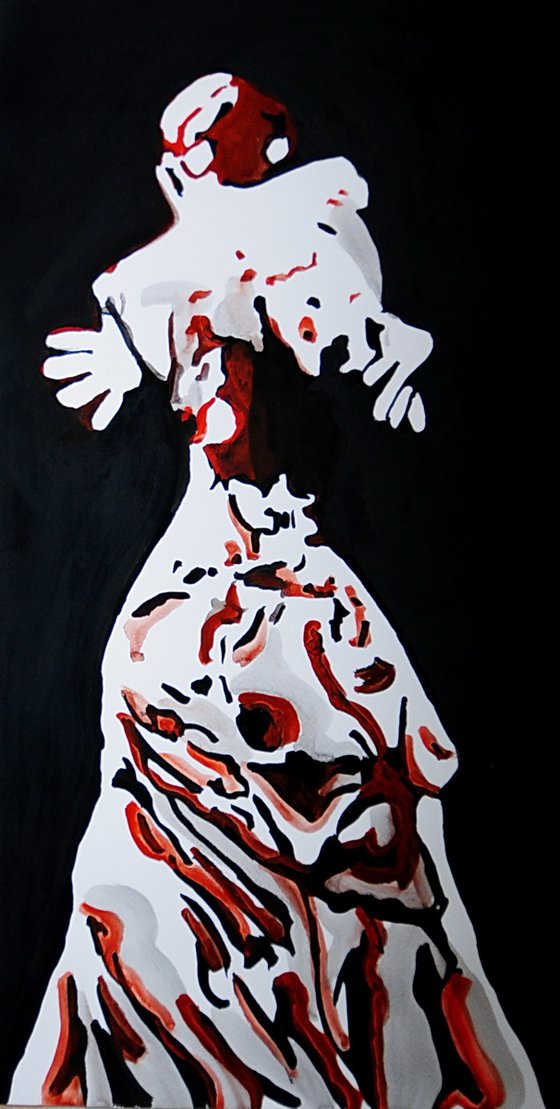 Flamenco dancer / 60 x 31 cm