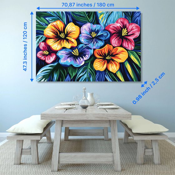 Floral abstract V