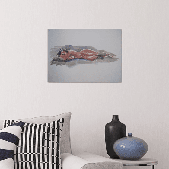 reclining female nude