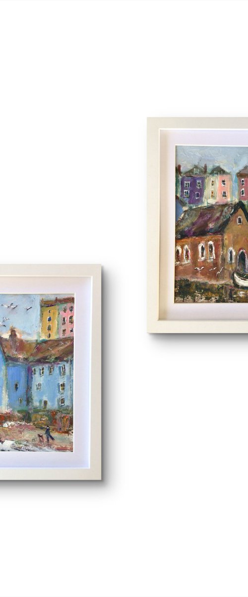 COLOURS OF TENBY by Roma Mountjoy