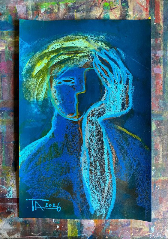 Portrait in Blue.
