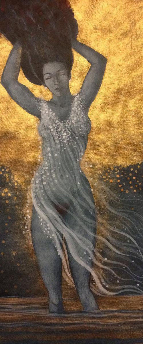 Warm Breeze on a Golden Night by Phyllis Mahon