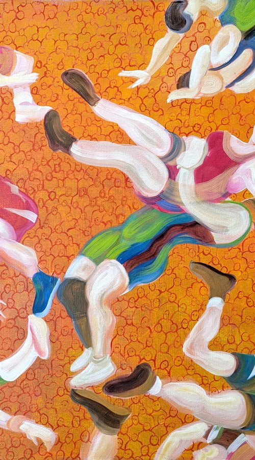 Wrestilng competition by Egle Colucci