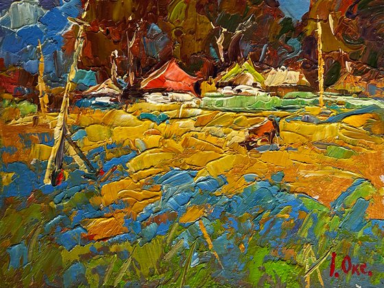 A cow in a field