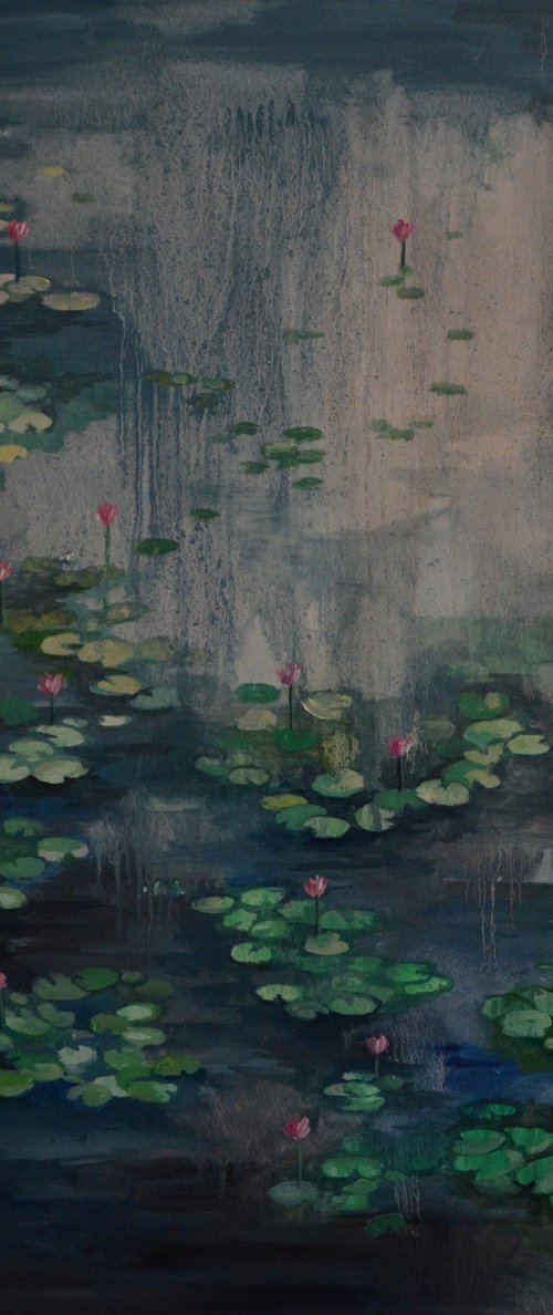 Lily pond. Petrichor by Zhanna Kondratenko