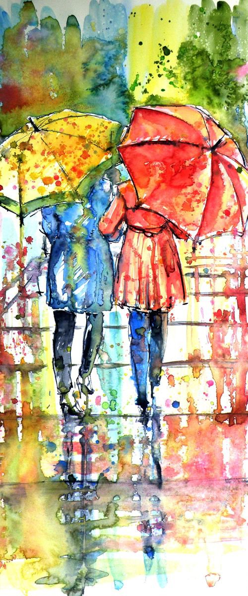 Raining by Kovács Anna Brigitta
