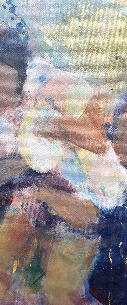 Women's rugby art: Sadia Kabeya by Agnieszka Lokaj