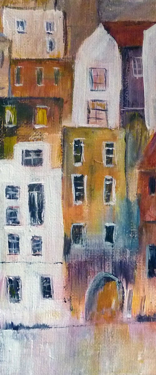 Italian Hilltown by Margaret Denholm