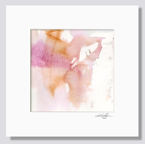 Awakened Breezes 4 - Serene Abstract Painting by Kathy Morton Stanion by Kathy Morton Stanion