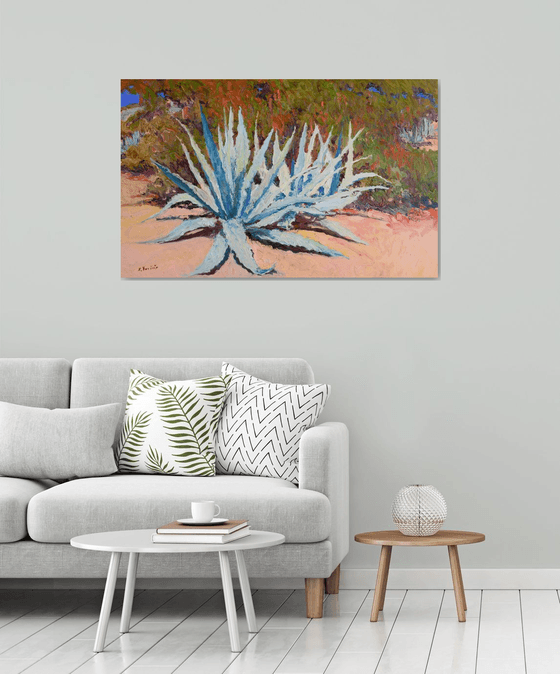 Agaves in the Desert