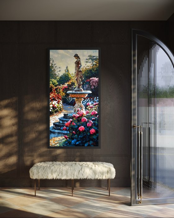 A Quiet Moment in the Garden