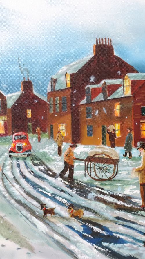 Winter comes to town by Gordon Bruce