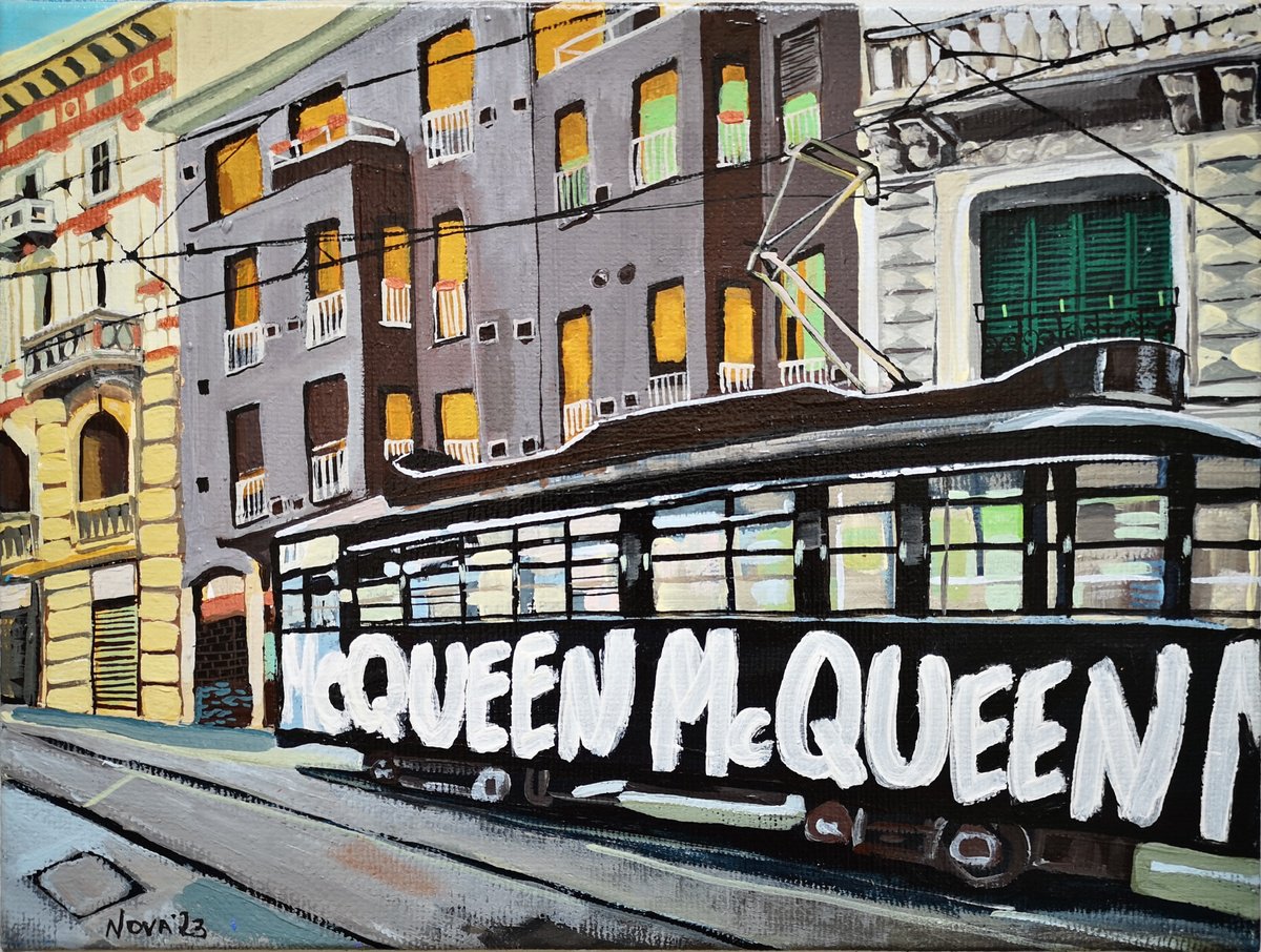 Milano Tram Ii By Jelena Nova, 16 X 12, Artwork For Sale On Artfinder