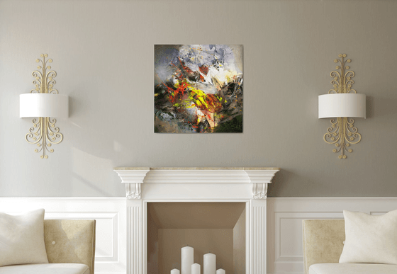 Enigmatic Oneiric Dreamy Abstract Large Scale Masterpiece Ovidiu Kloska