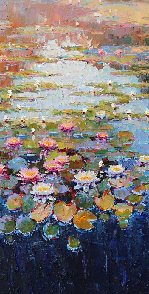"Water Lilyes" by Evgeny Chernyakovsky