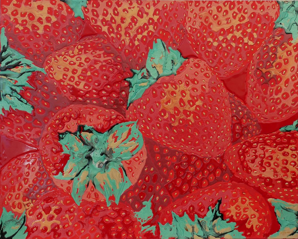 Strawberries XXI by Hannah Bruce